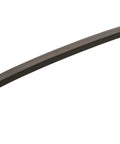 Revitalize Black Bronze Appliance Pull for paneled appliances and oversized cabinets, 18-inch center-to-center, traditional style