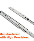 45mm Full Extension Ball Bearing Drawer Slides Side Mount 32 Inch 800mm 1 Pair High Quality Precision Crafted For Kitchen And Bathroom Cabinets