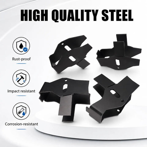 Front Upper Control Arm Mounting Brackets Kit For Chevy Silverado 2500HD And GMC Sierra 2500HD 2001 To 2010 Frame Weld In Suspension Repair