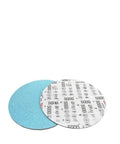 Pyramid Shaped Pro Grade 6 Inch Silicon Carbide Sanding Discs Set, 3000 And 5000 Grit, showing front and back texture