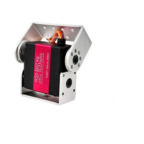Heavy Duty Dual Shaft Digital Servo Featuring Killer Thirty Five Kilogram Rock Solid Torque And Slick Metal Gears For Full Two Seventy Sweep In Rc Cars Robots, showcasing high-torque motor with metal gear.