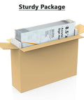 Acrylic Sign Holder 8.5x11 Wall Mount Clear Plastic Poster Frame With Double Sided Tape No Tools Required Easy Install boxed