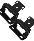 Half Inch Semi Wrap Cabinet Hinges With Self Closing Autoclosing Mechanism And High Stability Spring Black Steel