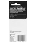 Back of Wrinkle-Free Glue Sticks, 2-Pack,.27 oz Each, Strong Fast-Bonding Adhesive for Paper and Lightweight Materials packaging