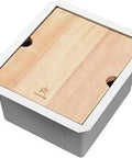 Workstation Undermount Single Bowl Stainless Steel Sink With Grid, Cutting Board, Colander And Strainer Basket Durable 304