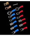 Top Quality 300 Pc Crimp Connector Assorted Set With Insulated Butt Ends For Electrical Wiring Red And Blue Copper Terminals Kit To Finish Any Job Right, assorted terminals