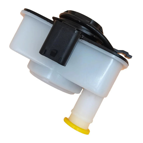 Side view of Must-Have Evaporative Emissions System Fuel Vapor Leak Detector Pump 4B1591 Replacement For Chrysler, Dodge, Jeep, Ram.