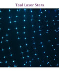 Teal laser stars effect from Motion Snow Fall Light Show With White Laser And 7 Color Star Effects Christmas Lights Decorative Lights