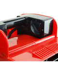 Close-up of control panel on Heavy Duty Floor Blower Fan With 3 Speed Motor 300 CFM Airflow Impact Resistant ABS Build
