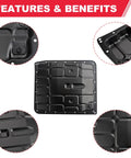 Durable Transmission Oil Pan With Drain Plug And Automatic Transmission Filter Kit Ready To Install For Nissan