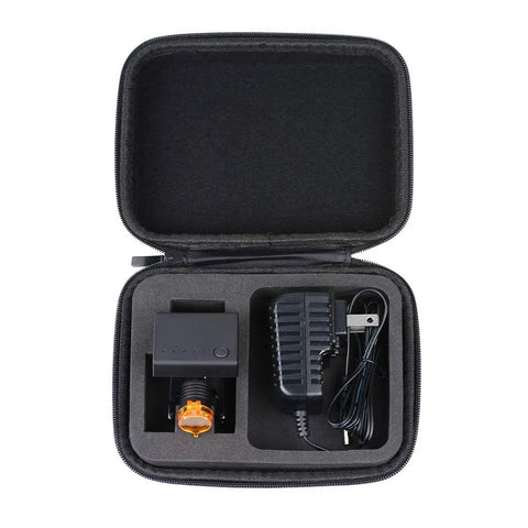Case with 3W LED Headlamp With Filter Clip For Loupes Uniform Square Spotlight Pro Grade Hands Free Clip On Light and charger