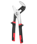 6.5 Inch Slip Joint Pliers With Groove Joint Function, ergonomic handles, nickel chromium plated, heavy-duty steel construction