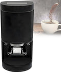 Electric Coffee Tamper 58mm Automatic Espresso Tool With Slick Adjustable Pressure From Five To Thirty Kilos For Home Barista And Cafe Crew, black with digital display.
