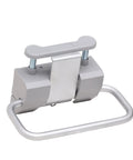 Hands-Free Foot Pedal Cabinet Opener For Frameless Cabinet Doors with metal foot pedal and under-cabinet design