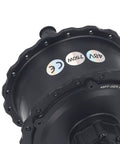 Close-up of 48V 750W Brushless Hub Motor Rear Drive For Electric Mountain Bikes IP65 Aluminum Alloy Upgrade Kit