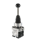 Joystick Switch Controller 2 Position 2NO Momentary Type 150V 250V 600V 15A 10A 4A 22mm Panel Mount