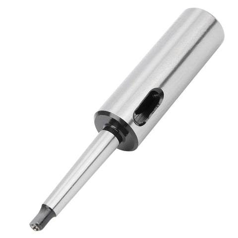 Taper Drill Sleeve MT1 MT2 Reducing Adapter For Lathe And Milling Tools Heavy Duty Quick Fit Precision Ground And Quenched High Hardness Wear Resistant Sleeve For Accurate Tool Changes And Better Milling Performance, MT1 to MT2