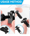 Usage of All In One 35 Piece Car Bumper Clip Kit With Body Bolts U Nuts And Fender Clips For Engine Splash Shield Front Bumper