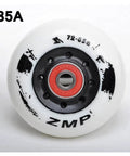 85A 72mm inline skate wheel with bearing, part of the 4 Pack Indoor Outdoor Inline Skate Wheels With Bearings For Replacement Wheels