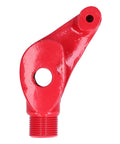 Heavy Duty Cast Iron Pipe Bender And Conduit Former For Electric Wires and Aluminum Alloy red lever with threaded end for improved bending leverage.