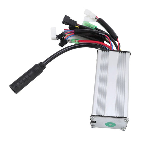 Electric Bike Speed Controller 14A Sine Wave SM Connector Aluminum Alloy Housing 6 Tubes Quiet Operation Great Heat Dissipation.