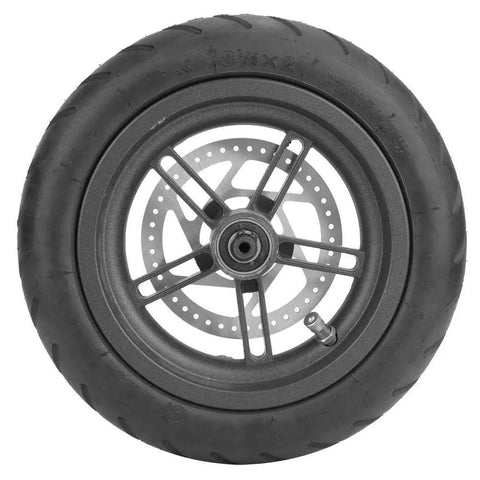 Beefy 9.8 Inch Pneumatic Rear Tire For Electric Scooter With Disc Brake Replacement Wheel Heavy Duty Cushioning Strong Pressure