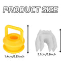Product size comparison for Shifter Cable Bushing Kit For GM Vehicles Transmission Shift Linkage Bushing Replacement