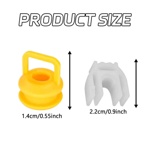 Product size comparison for Shifter Cable Bushing Kit For GM Vehicles Transmission Shift Linkage Bushing Replacement
