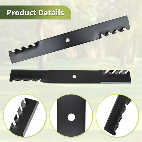 61 Inch Mower Blades Replacement Kit For Scag Ferris And Husqvarna Decks 48111 482879 481712 481708 1520842 539101733 539102093 GDU10232
