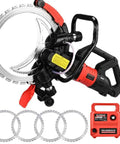 Heavy Duty Knockout Performance 16 Inch Toroidal Concrete Ring Saw Featuring Brushless Copper Motor and Reinforced Titanium Blades