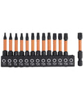 Premium 13 Piece Torx Screwdriver Set With T7 To T40 Star Bits Featuring Hollow Solid Tips And Magnetic Alloy Steel Build Perfect For Home Repairs Electronics, Toys, And Appliances You Can Trust. 13-piece alloy steel Torx bit set, T7-T40