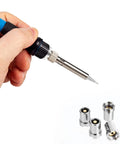 Soldering iron with 4 Piece 510 Thread Magnetic Adapter Kit Universal Threaded Screw Converter for Circuit Board Repairs