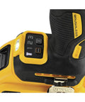 Real McCoy Cordless Impact Wrench Featuring 600 Ft Lbs Of Raw Torque And A Beefy One Half Inch Detent Pin Anvil display with control panel and LED.