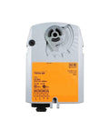 Heavy Duty Rock Solid Spring Return Ball Valve Actuator With Slick Modulating Control And Totally No Fuss Fail Safe Operation For AC 24V DC 24V Electrical Systems And Mbus Automation Networks, showing front view.