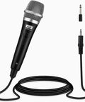 Dynamic Karaoke Microphone With 13 Foot Cable, All Metal Handheld Cardioid XLR Mic For Singing, Built Tough For Stage And Studio.