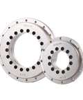 Top Shelf Slewing Bearing Turntable Assembly Yrt100 Abec 7 Grade with 100 mm bore and 185 mm outer shell, precision engineering.