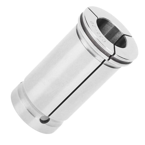 Premium Straight Shank Collet Er For Router And Lathe Heavy Cutting With Chamfered Hole High Speed Precision Machining Industrial Tool, stainless steel, 20mm diameter.
