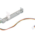2 Phase 4 Wire Stepper Motor Linear Rail With 80mm Stroke Screw Actuator And Adjustable Slider for DIY projects with smooth operation.