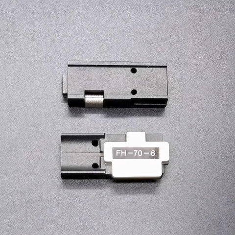 6 Core Ribbon Fiber Holder Chuck Fixture FH-70-6 For Fujikura Splicers FSM 90R 88R 70R 70R Plus Replacement Jig