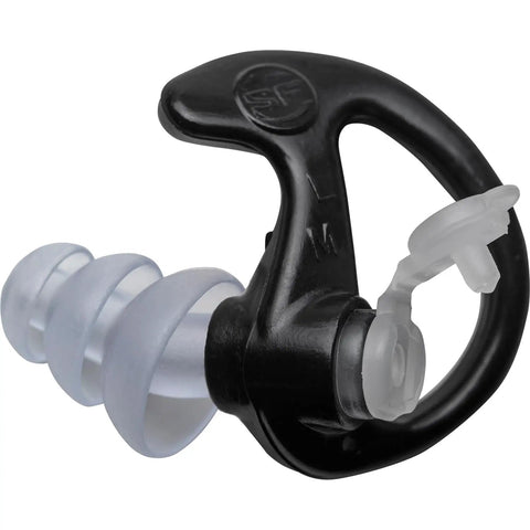 EP4 Sonic Defenders Plus Filtered Earplugs With 24dB NRR For Loud Environments Triple Flanged Reusable Ear Plugs With Low Profile Soft Adjustable Stems For All Day Comfort In Medium