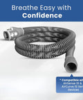 Series 10 Tubing With Zero Leak Design Hose Replacement For Airsense 10 CPAP Machines Gray Color Easy Install Durable Silicone