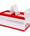 Racing Pigeon Carrier Box Folding Pigeon Training Cage 23.62 Inch Ventilated Plastic Carrier Holds About 14 Birds with open lid