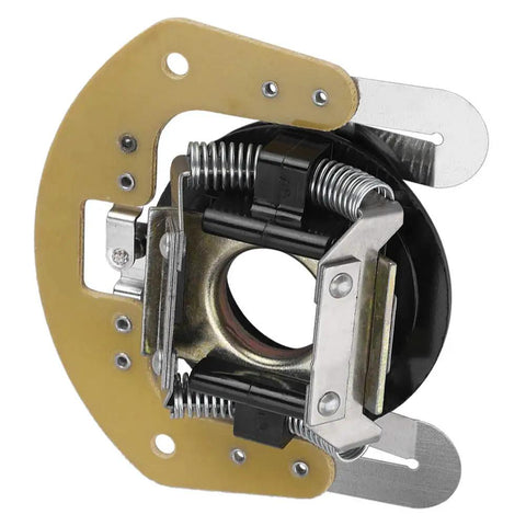 Single Phase Centrifugal Switch Component For Motors Size 22 Hole Diameter Heavy Duty Fit For Two And Four Stage Stitching Machinery And Industrial Equipment Pro-Grade Electrical Motor Part, top view