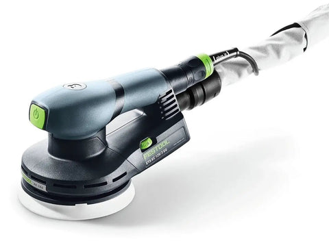 Heavy Duty 5 Inch Random Orbit Sander Featuring A Brushless Motor And Ergonomic Grip with built-in dust port.
