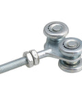 Heavy Duty Steel Sliding Door Track Rollers Set For Smooth Quiet Gliding And Easy Open Close with four trolley wheels and dual pulley