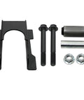 Pair Rear Leaf Spring Shackle Repair Kit For Ford Explorer 1991 To 2001 And Explorer Sport Trac 2001 To 2005 Mercury Mountaineer 1997 To 2001 Direct Replacement Bolt On Includes Shackle With Bushing Spring Bushing Mounting Bolts And Lock Nuts displayed components