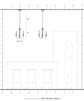 Antique Brass Mini Chandelier Medium Size Ceiling Light Fixture diagram with dimensions, suitable for dining room and kitchen island.
