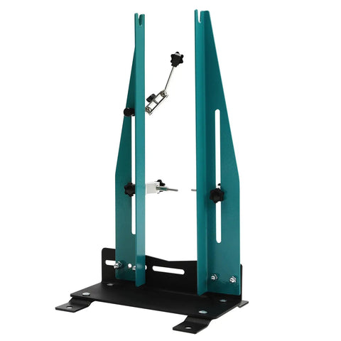 Pro Grade Bicycle Wheel Truing Stand With Adjustable Width And Dual 360 Degree Rotating Adjustments for bike wheelsets