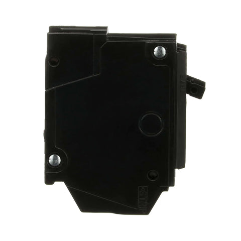 Side view of 1-Pack THQL1120 20A Single-Pole Circuit Breaker, 120/240 VAC, 10 kA Interrupting Rating, Thermal-Magnetic Plug-In