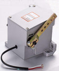 Actuator ADC225 12V with Governor ESD5111 and Magnetic Pickup MSP675 for gen set, showing metal casing and bolt details.
